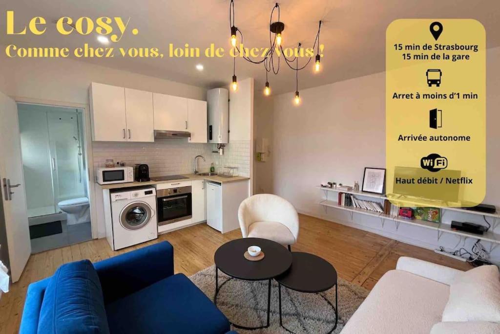Le Cosy T2 15 Min De Strasbourg Apartment Bischheim Luaran gambar